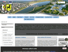Tablet Screenshot of kaluszyn.pl