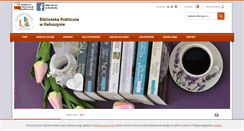 Desktop Screenshot of biblioteka.kaluszyn.pl